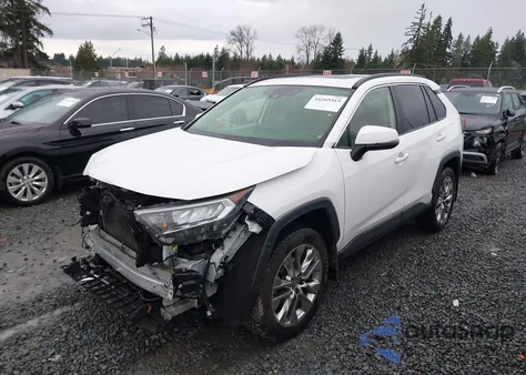2019 Toyota Rav4 Xle Premium from USA, damaged, VIN JTMA1RFVXKD504785